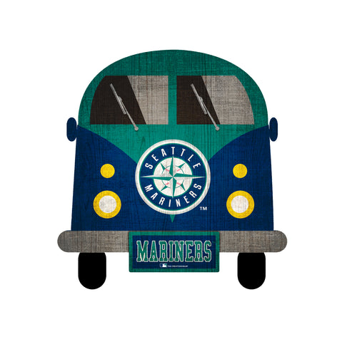 Seattle Mariners Team Bus Sign