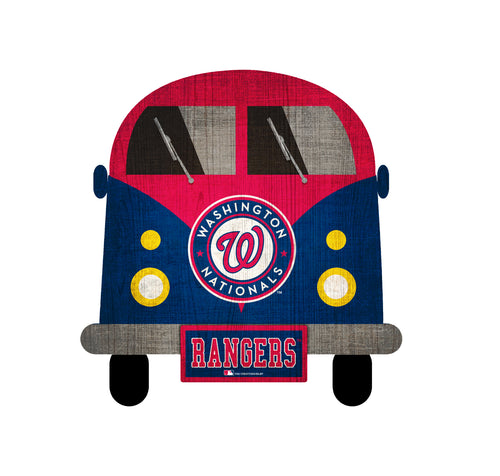 Washington Nationals Team Bus Sign