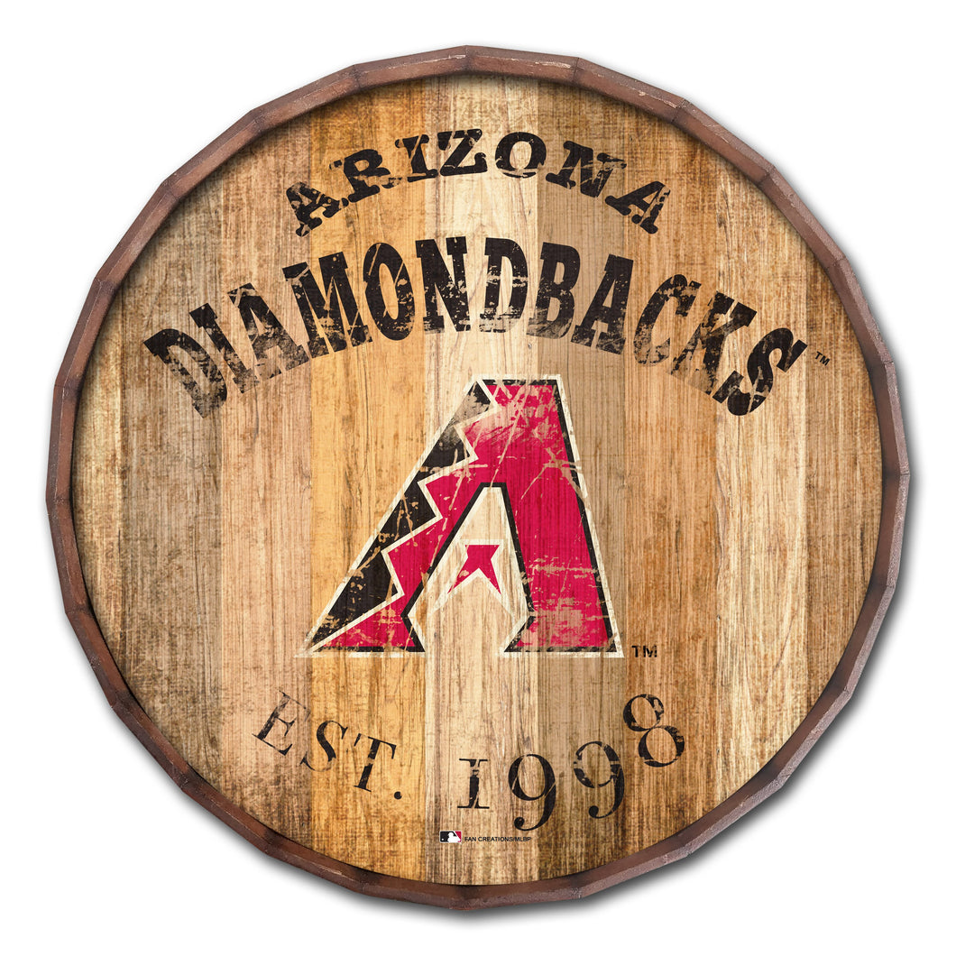 Arizona Diamondbacks Established Date Barrel Top - 16