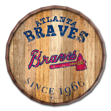 Atlanta Braves Established Date Barrel Top