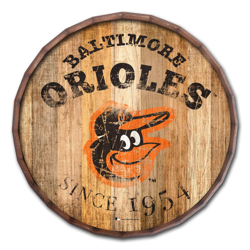 Baltimore Orioles Established Date Barrel Top