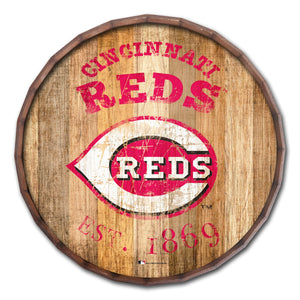 Cincinnati Reds Established Date Barrel Top - 16"