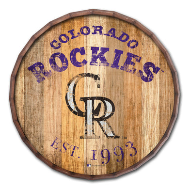 Colorado Rockies Established Date Barrel Top