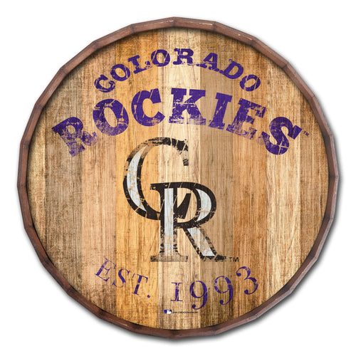 Colorado Rockies Established Date Barrel Top - 16