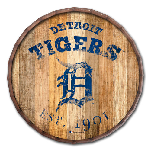 Detroit Tigers Established Date Barrel Top