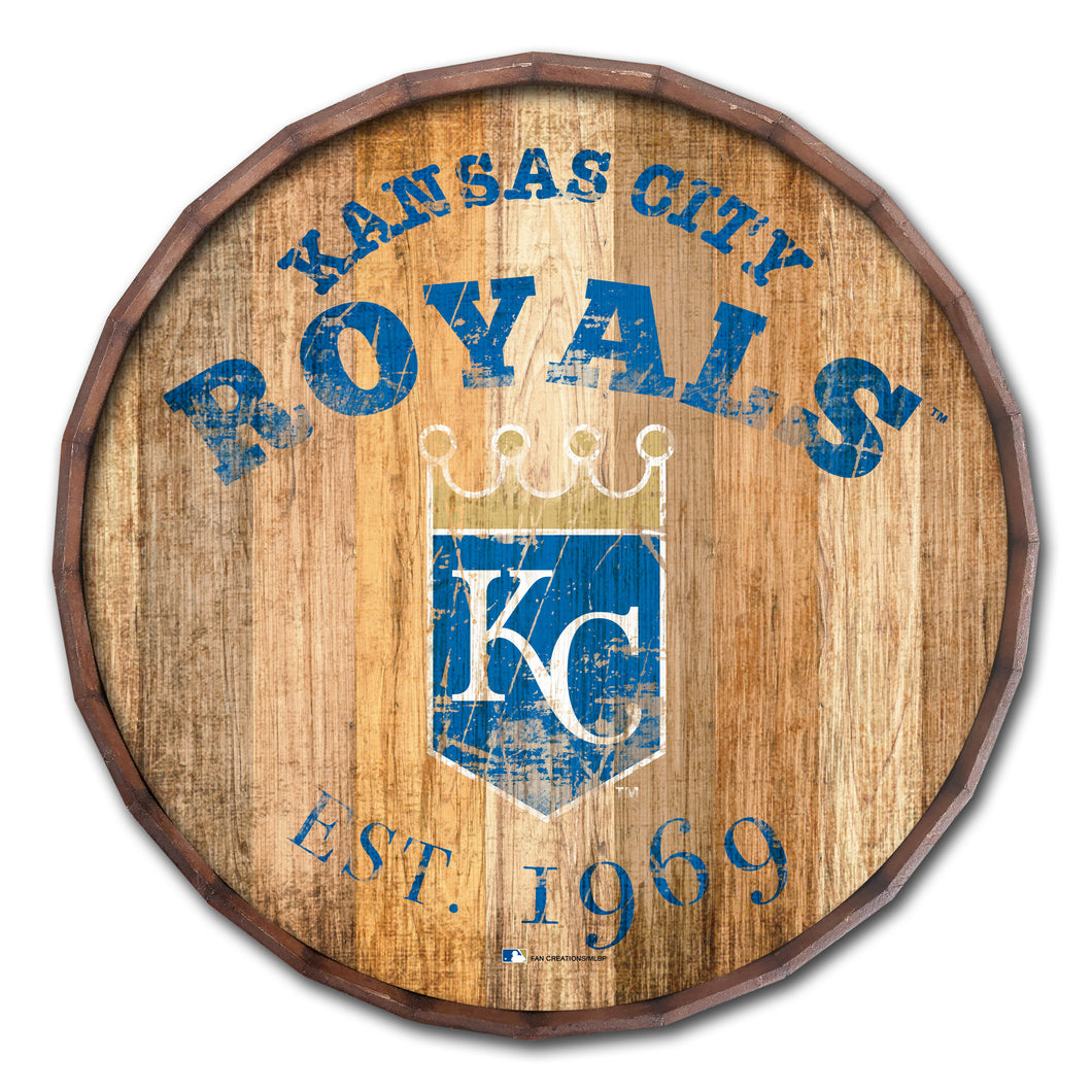 Kansas City Royals Established Date Barrel Top