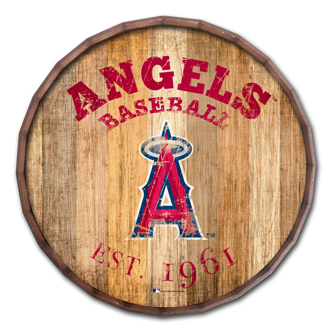 Los Angeles Angels Established Date Barrel Top - 16