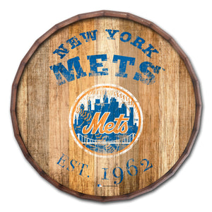 New York Mets Established Date Barrel Top - 16"