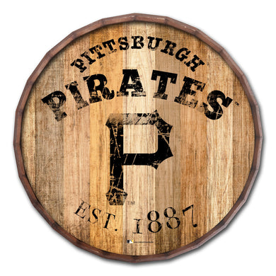 Pittsburgh Pirates Established Date Barrel Top - 16