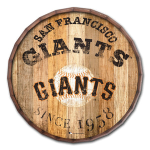 San Francisco Giants Established Date Barrel Top - 16"