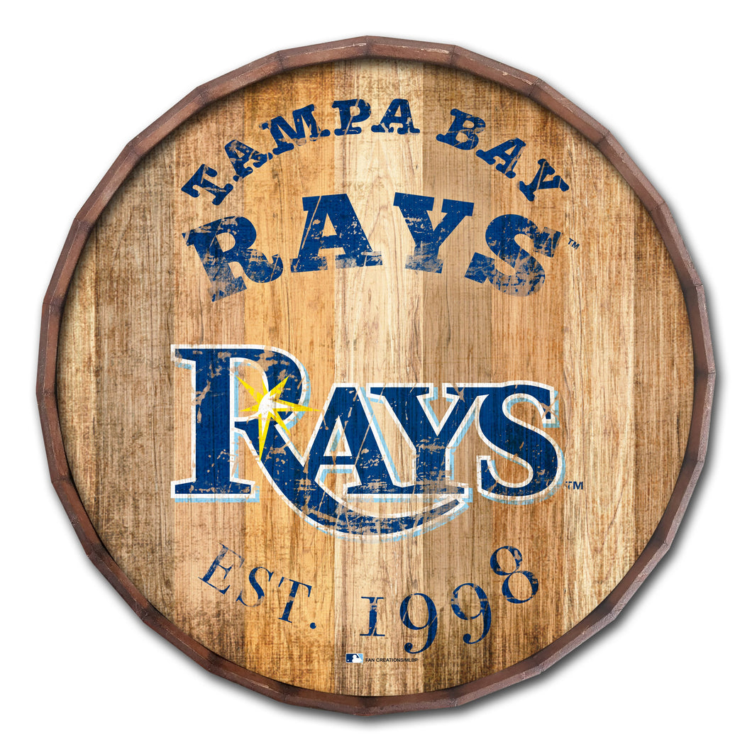 Tampa Bay Rays Established Date Barrel Top - 16