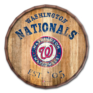 Washington Nationals Established Date Barrel Top - 16"