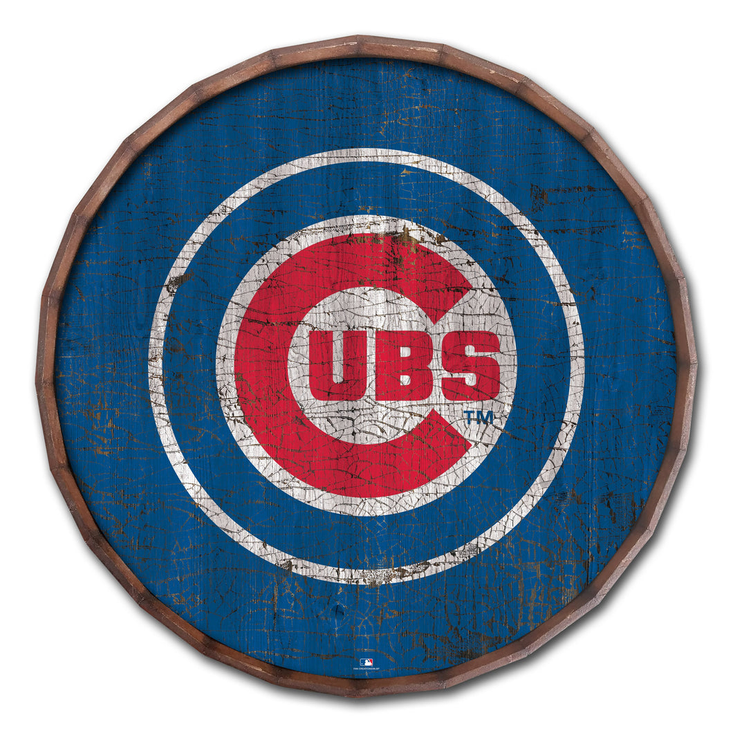 Chicago Cubs Cracked Color Barrel Top - 24