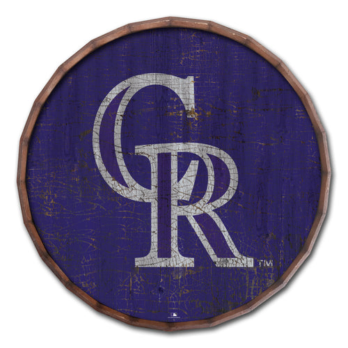 Colorado Rockies Cracked Color Barrel Top - 16