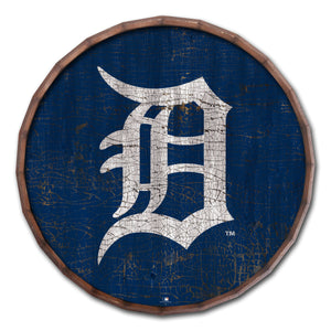 Detroit Tigers Cracked Color Barrel Top - 24"