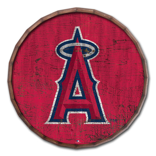 Los Angeles Angels Cracked Color Barrel Top - 16