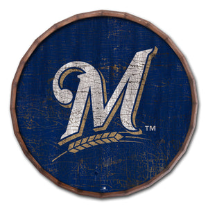 Milwaukee Brewers Cracked Color Barrel Top - 16"