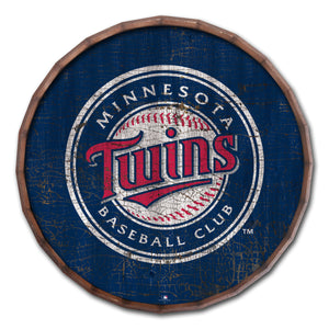Minnesota Twins Cracked Color Barrel Top - 16"