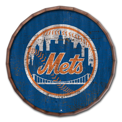 New York Mets Cracked Color Barrel Top - 16