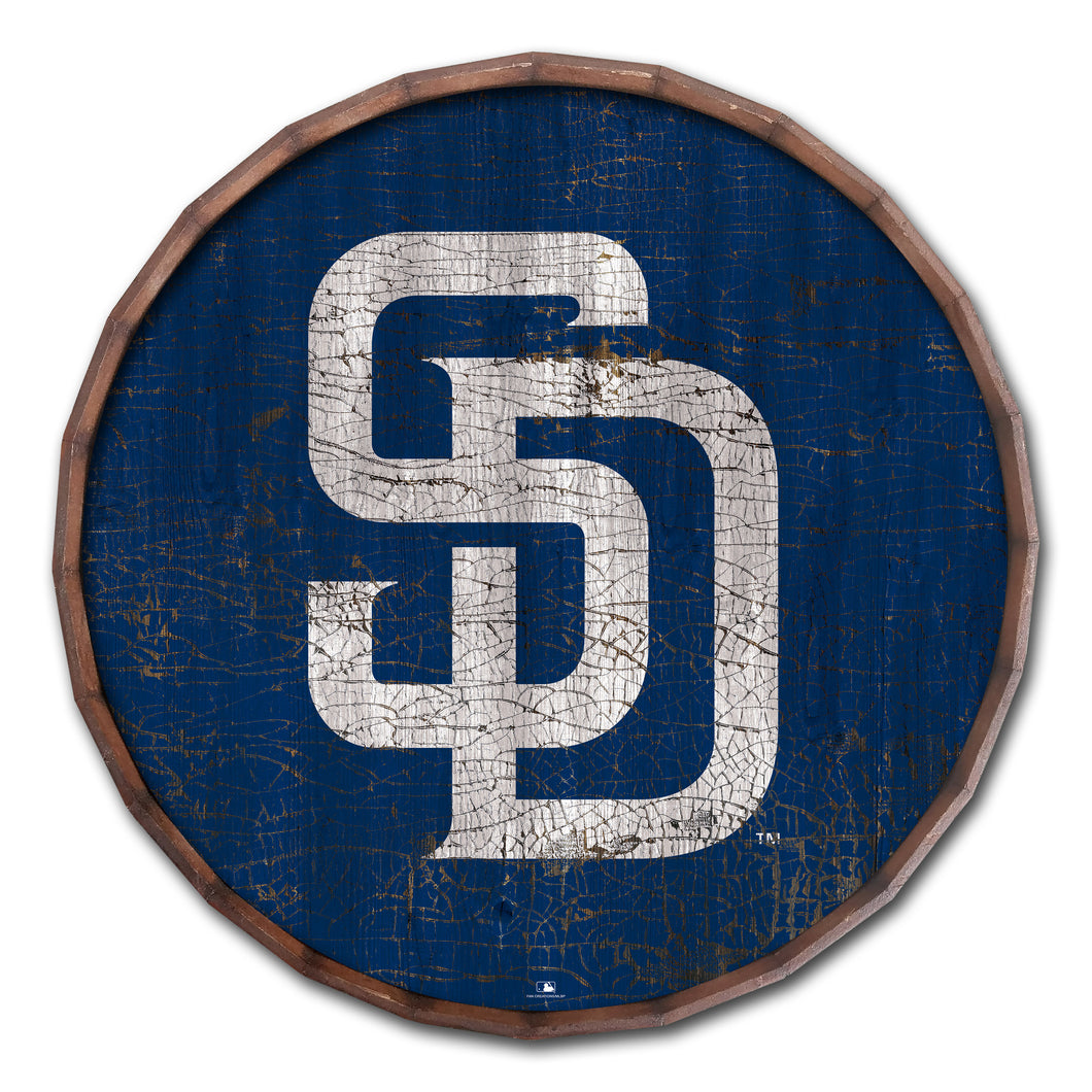 San Diego Padres Cracked Color Barrel Top - 16 – Sports Fanz