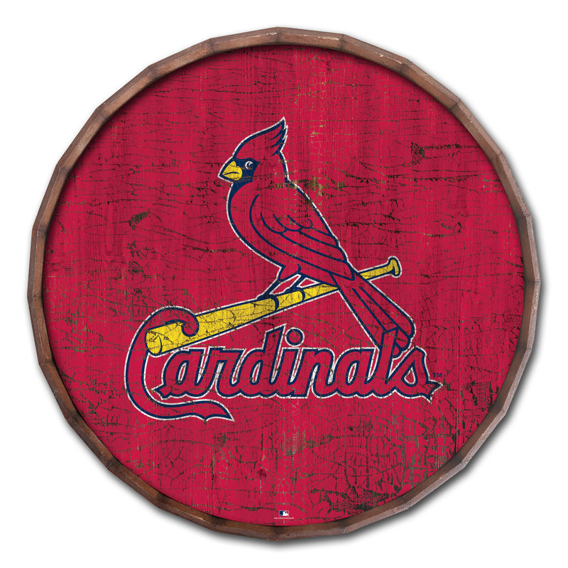 St. Louis Cardinals Major League Baseball Vintage Tiki Pattern