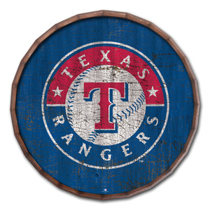 Texas Rangers Cracked Color Barrel Top - 24"