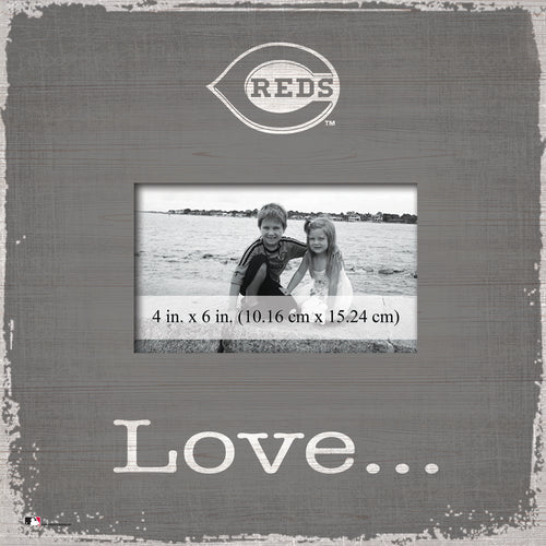 Cincinnati Reds Love Picture Frame
