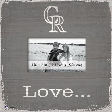Colorado Rockies Love Picture Frame
