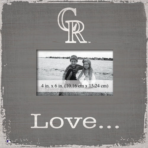 Colorado Rockies Love Picture Frame