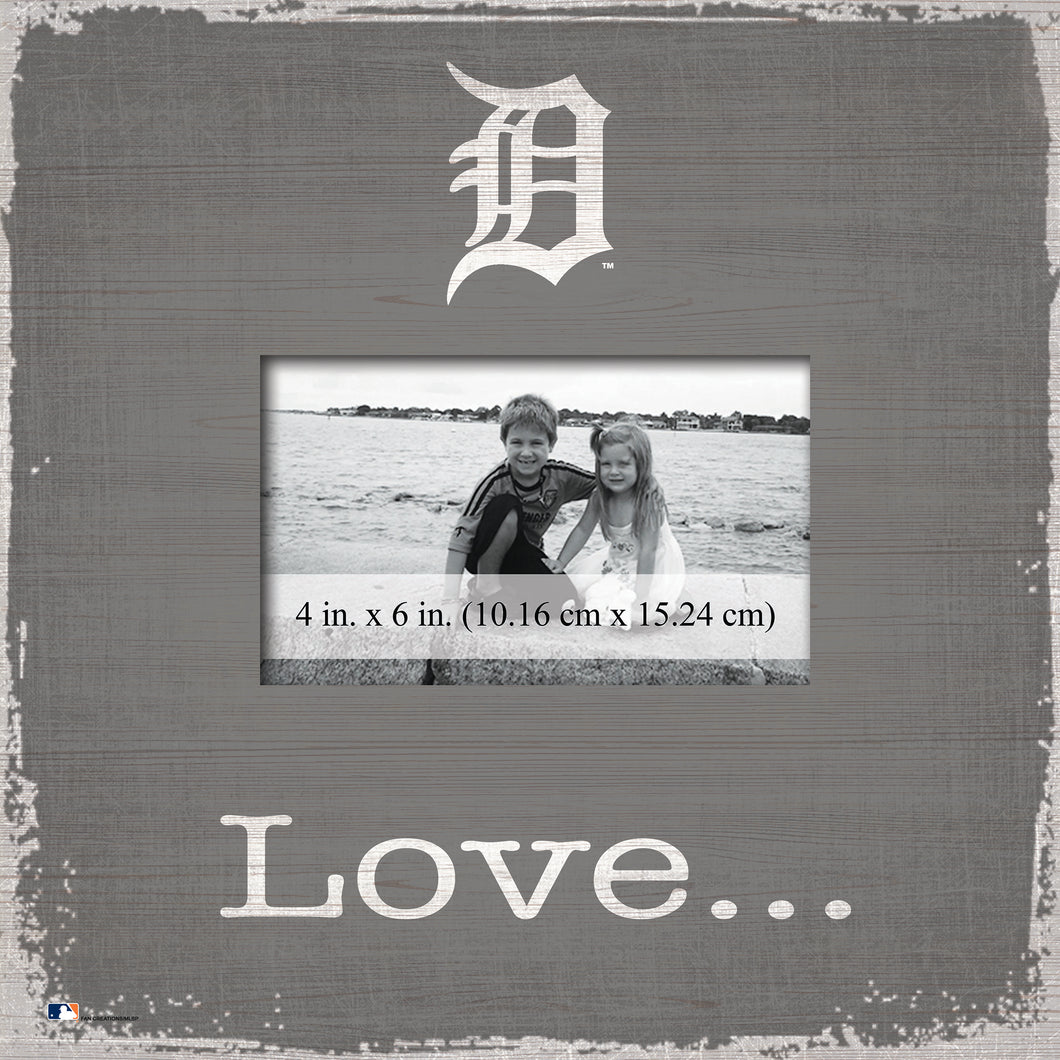 Detroit Tigers Love Picture Frame
