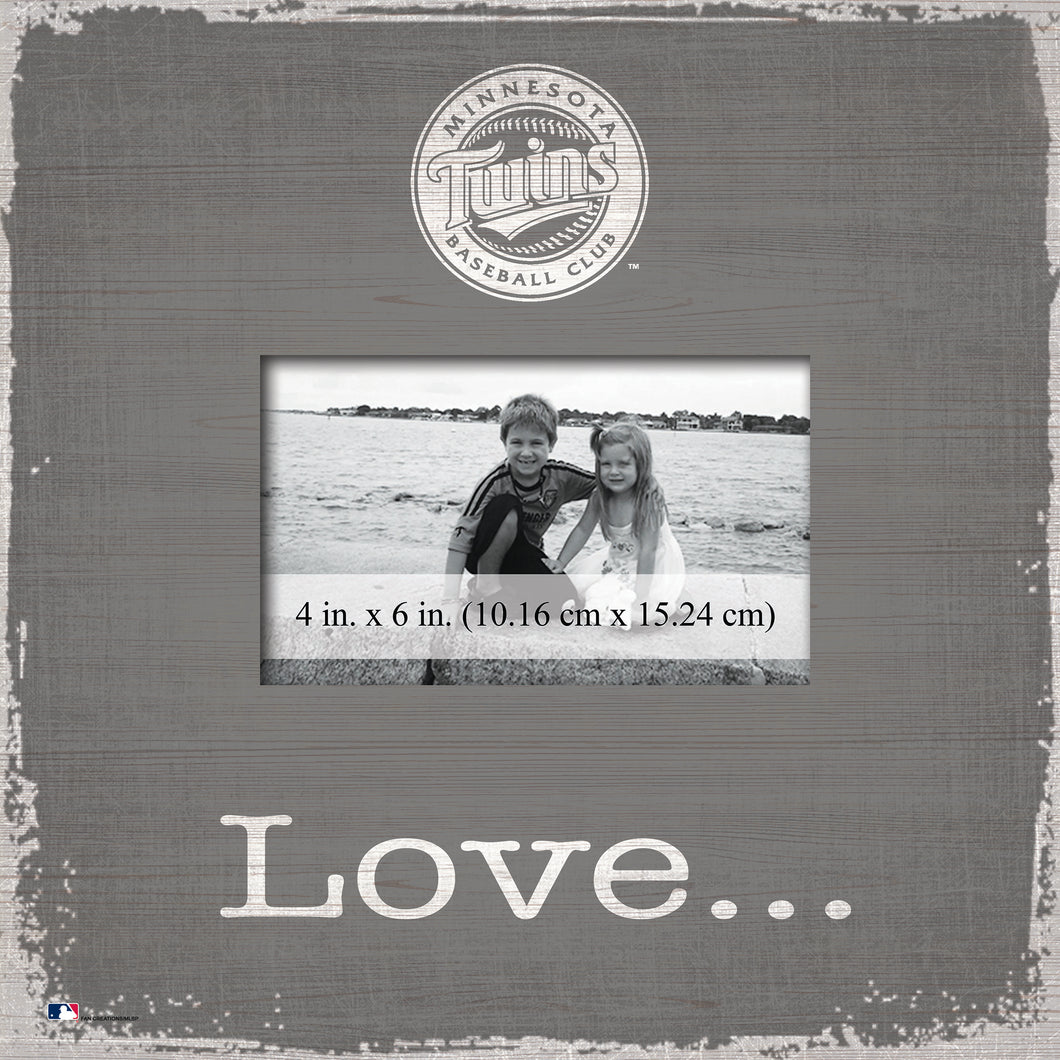 Minnesota Twins Love Picture Frame