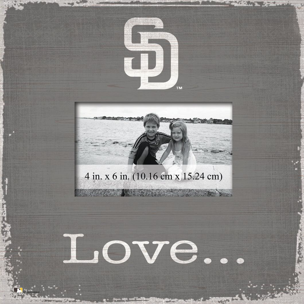 San Diego Padres Love Picture Frame