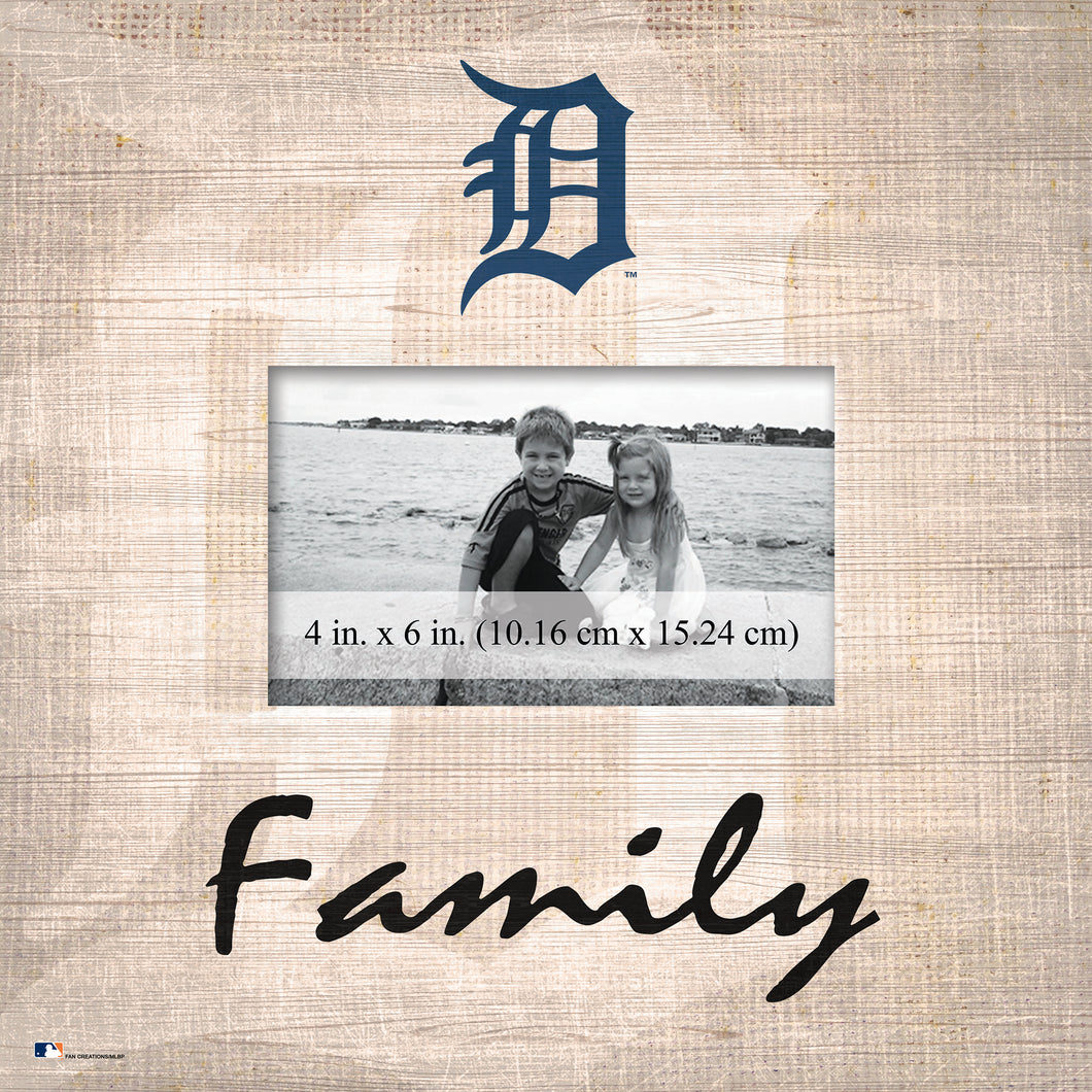 Detroit Tigers Family Picture Frame