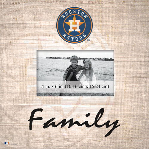 Houston Astros Family Picture Frame