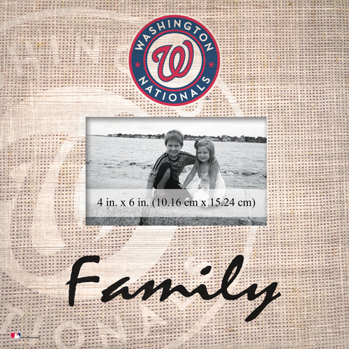 Washington Nationals Family Picture Frame