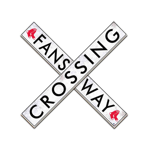 Boston Red Sox Fans Way Crossing Wall Art 