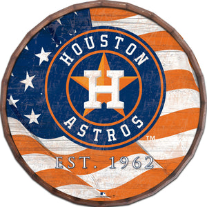 Houston Astros Flag Barrel Top