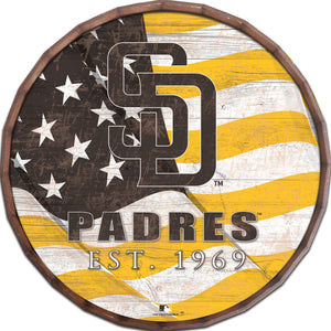 San Diego Padres Flag Barrel Top