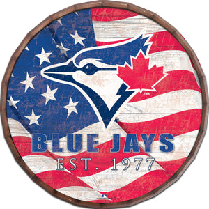 Toronto Blue Jays Flag Barrel Top