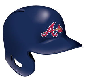 Atlanta Braves Batting Helmet Wood Cutout -12"