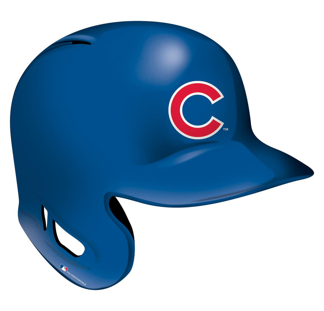 Chicago Cubs 12in Authentic Helmet Sign