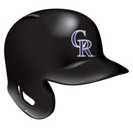 Colorado Rockies Batting Helmet Wood Cutout -12"