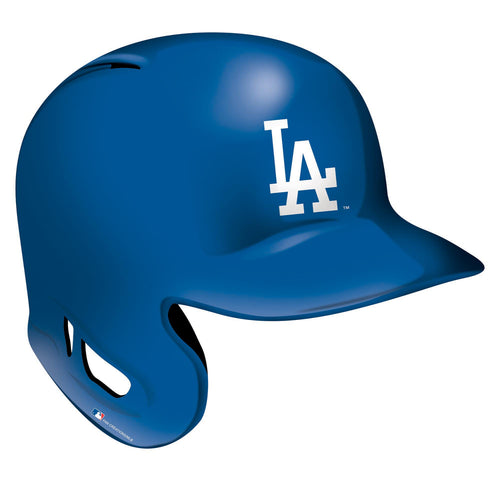 Los Angeles Dodgers Batting Helmet Wood Cutout -12