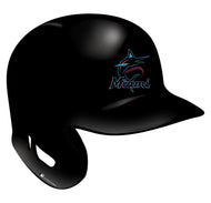Miami Marlins Batting Helmet Wood Cutout -12"