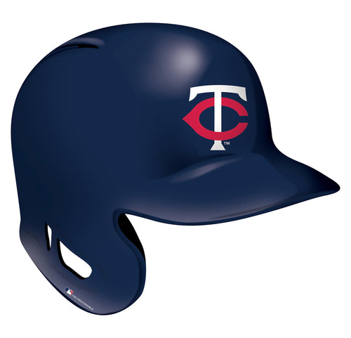 Minnesota Twins Batting Helmet Wood Cutout -12