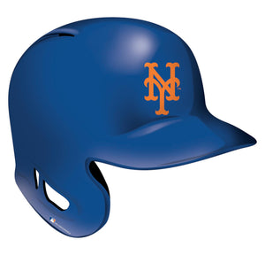 New York Mets Batting Helmet Wood Cutout -12"