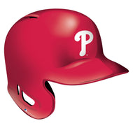 Philadelphia Phillies Batting Helmet Wood Cutout -12"