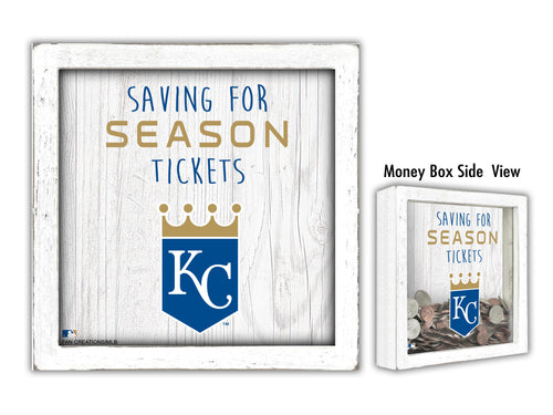 Kansas City Royals Saving for Tickets Money Box
