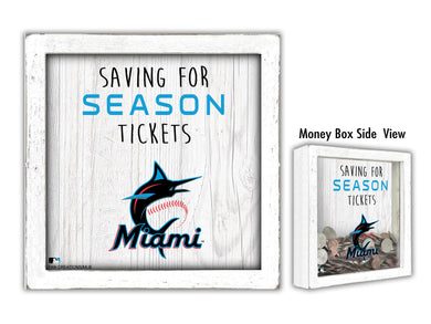 Miami Marlins Saving for Tickets Money Box