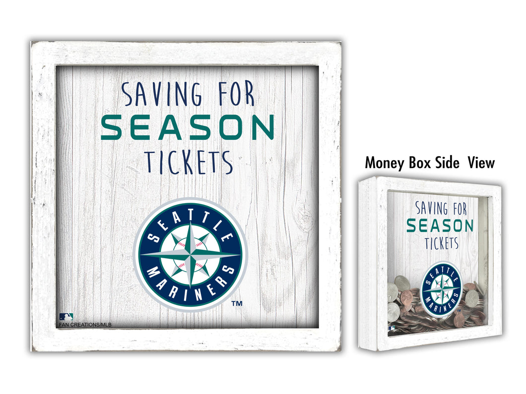 Seattle Mariners Saving for Tickets Money Box